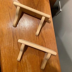 Wall Art - 2 Wooden Shelves Wall Art - 2 Wooden Shelves